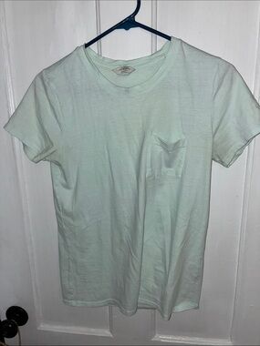 Lucky Brand Mint Green Short Sleeve Tee